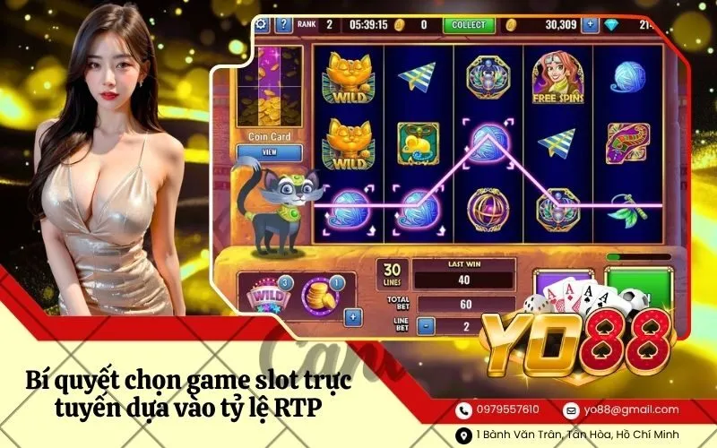Bí quyết chọn game slot trực tuyến dựa vào tỷ lệ RTP