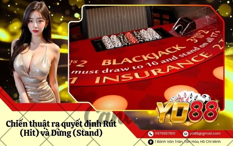 Chiến thuật ra quyết định Rút (Hit) và Dừng (Stand)