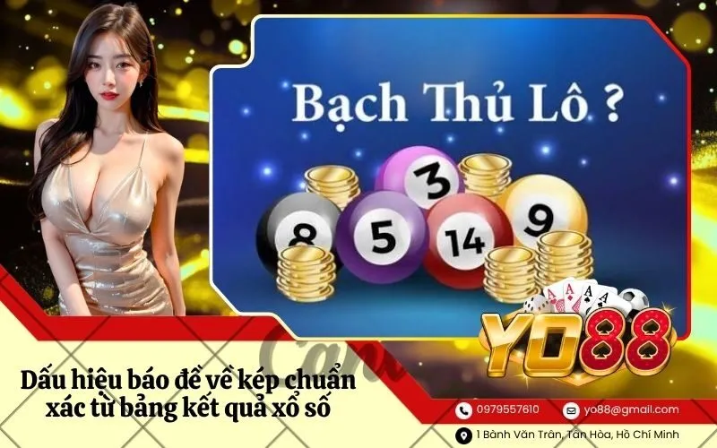 Dấu hiệu báo đề về kép chuẩn xác từ bảng kết quả xổ số