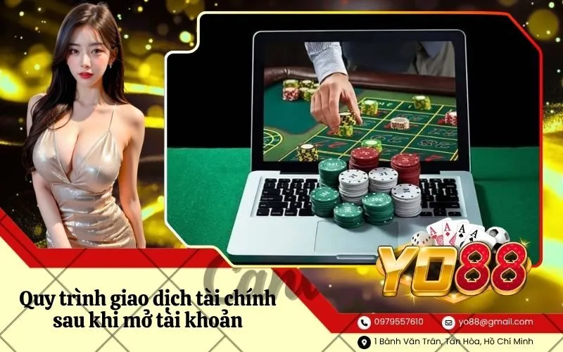 Quy trình giao dịch tài chính sau khi mở tài khoản