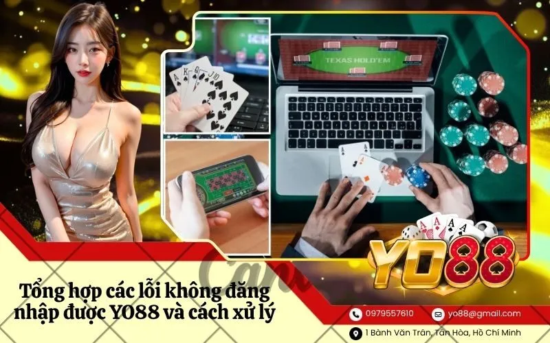 Tổng hợp các lỗi không đăng nhập được YO88 và cách xử lý