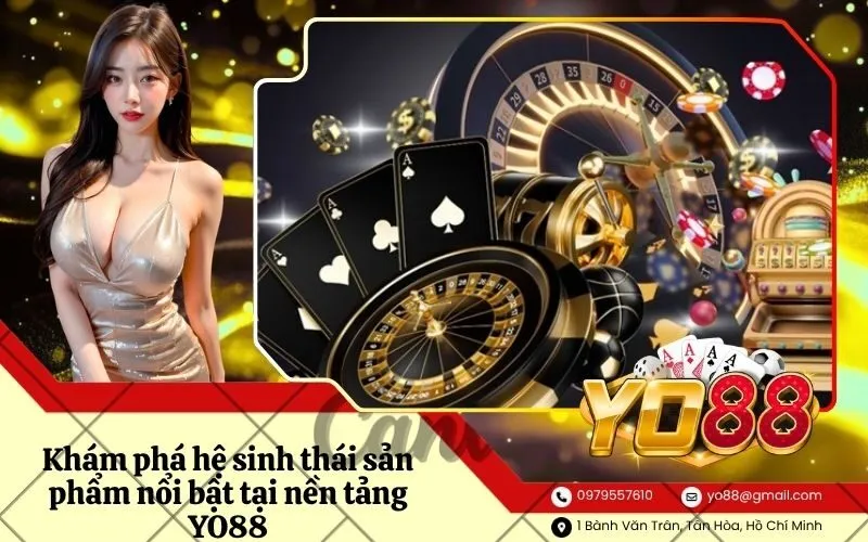 Khám phá hệ sinh thái sản phẩm nổi bật tại nền tảng YO88