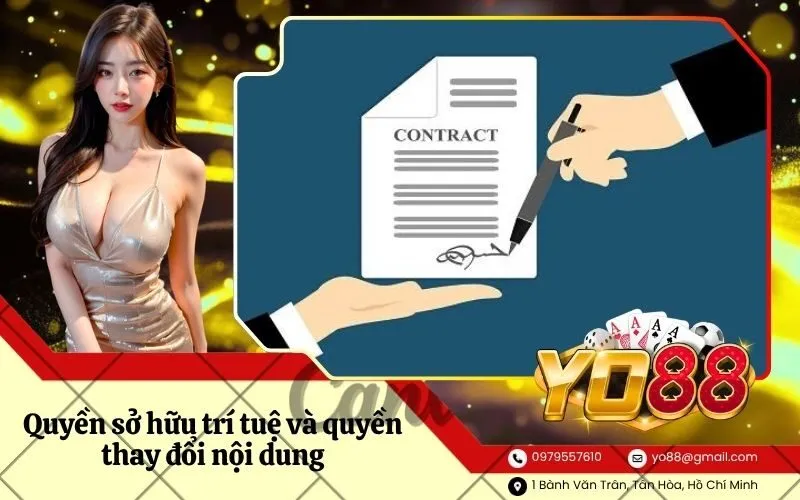 Quyền sở hữu trí tuệ và quyền thay đổi nội dung